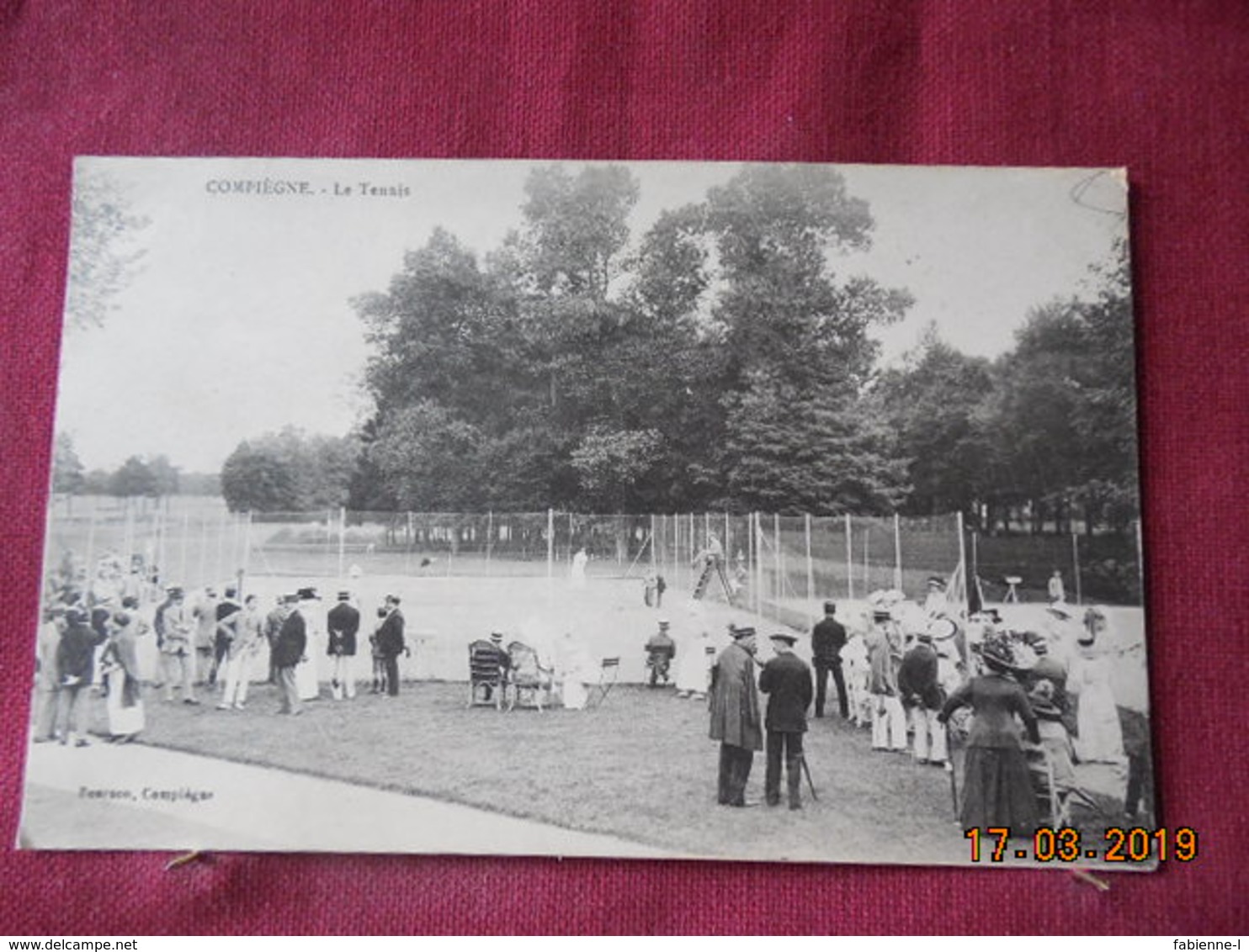 CPA - Compiègne - Le Tennis