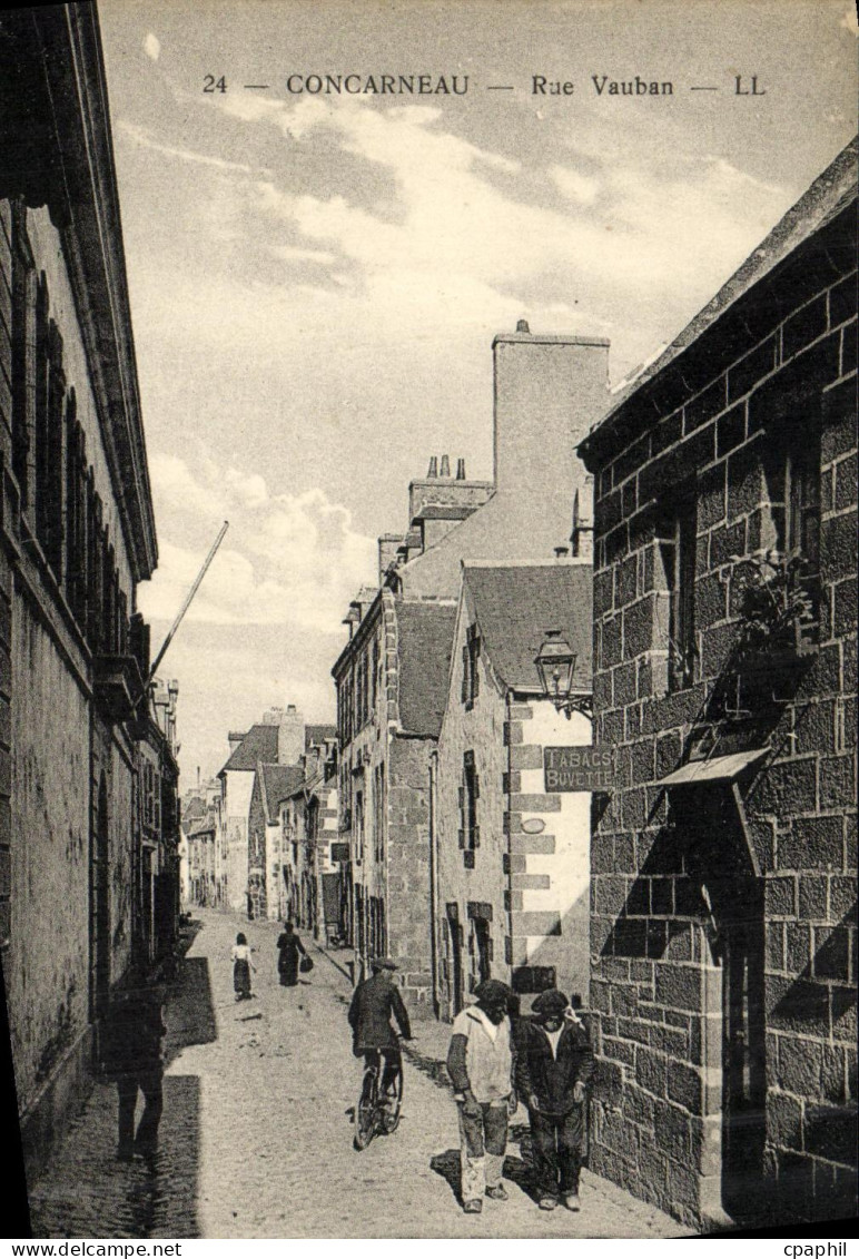 CPA Concarneau Rue Vauban