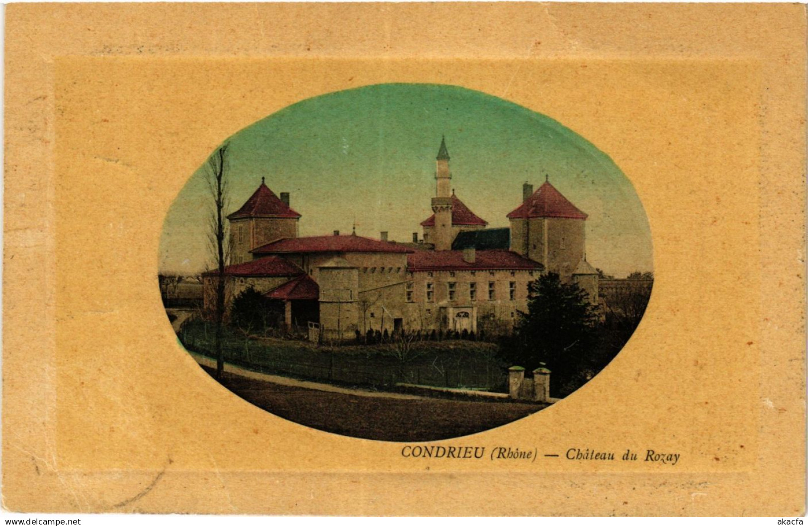CPA CONDRIEU - Chateau du Rozay (367397)