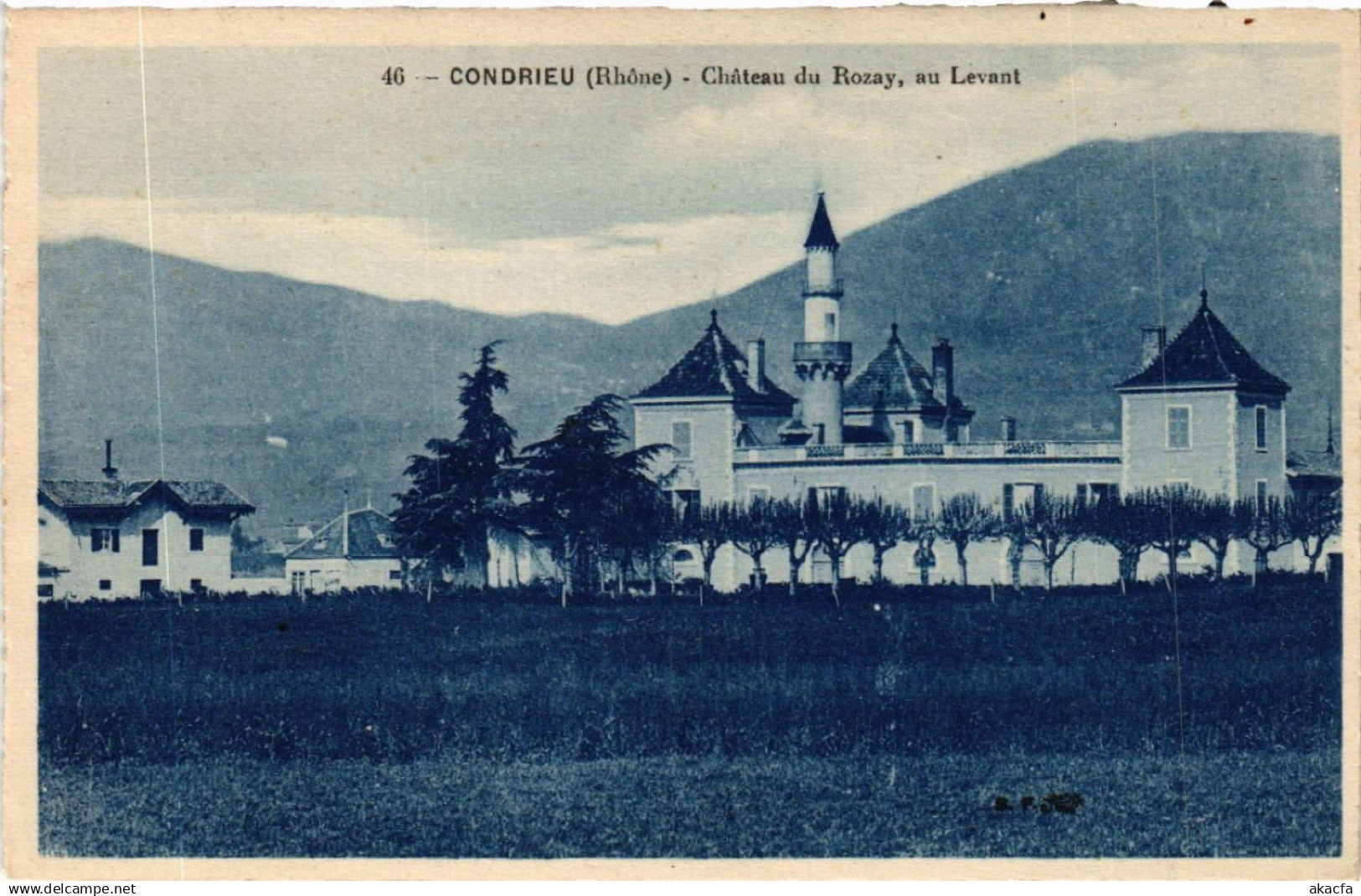 CPA CONDRIEU Chateau du Rozay au Levant (443622)