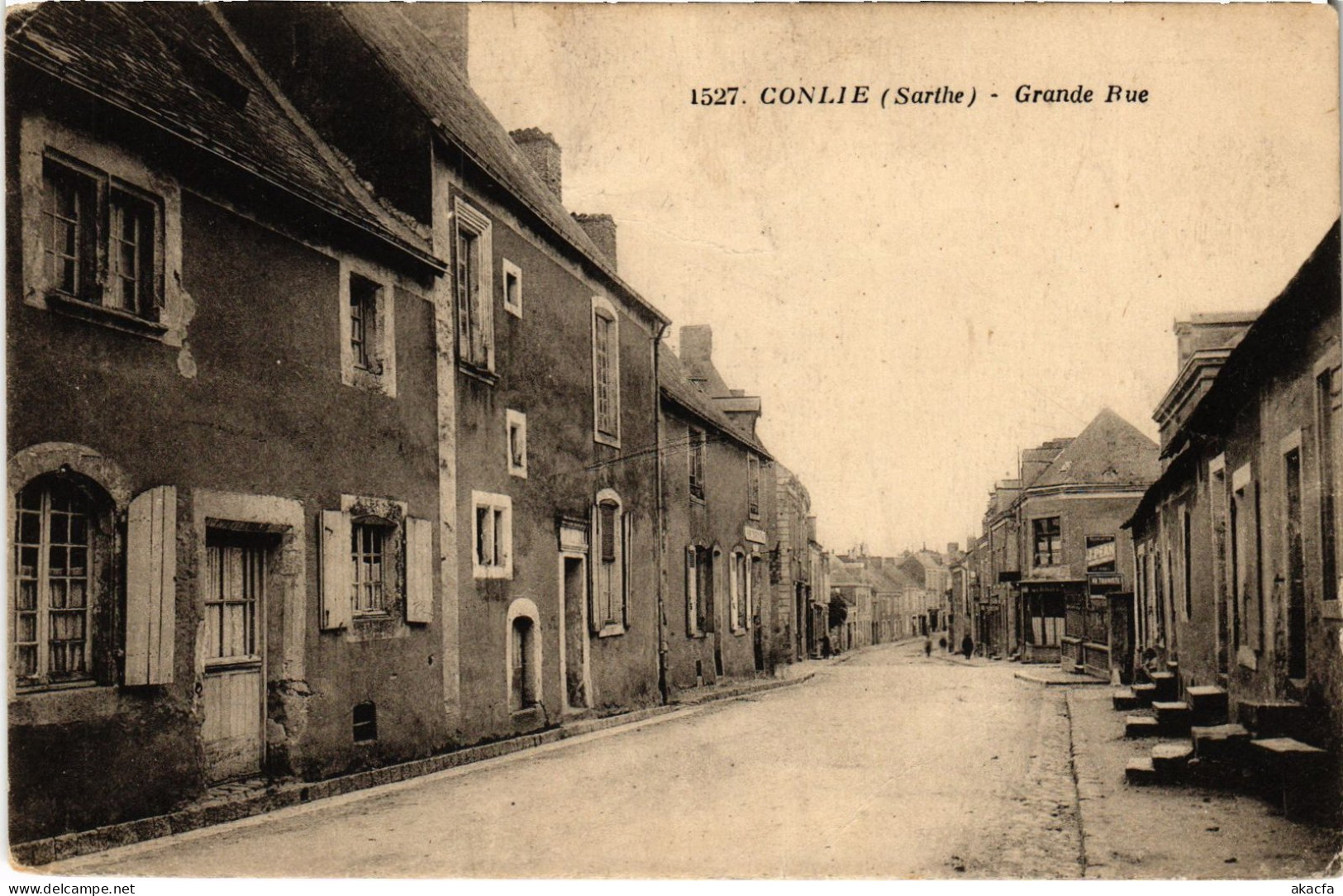 CPA Conlie Grande Rue FRANCE (1451026)