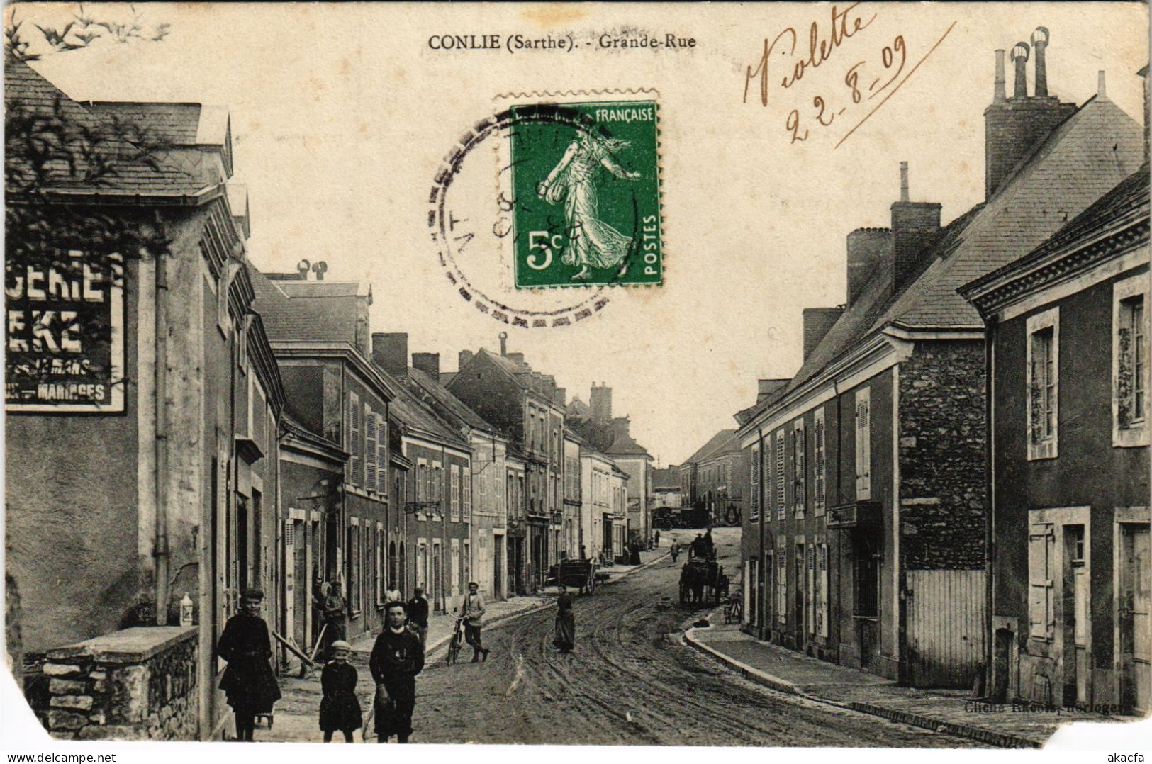 CPA Conlie Grande-Rue FRANCE (1451253)