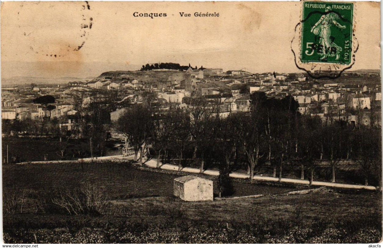 CPA CONQUES Vue générale (618177)