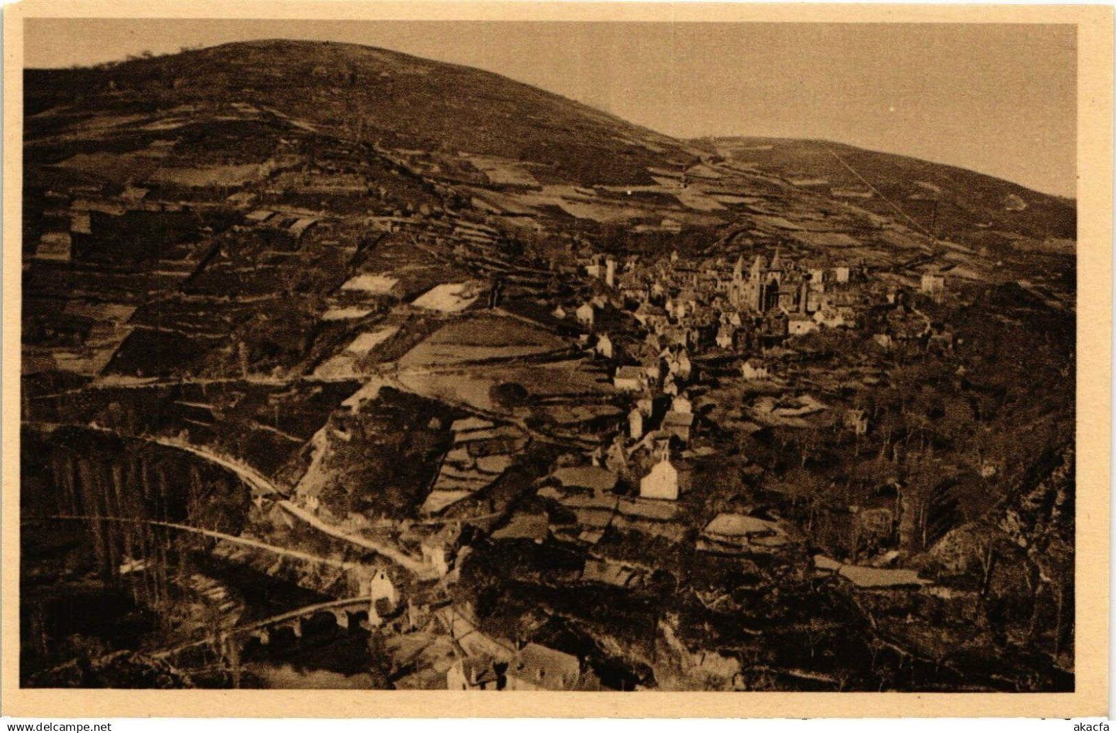 CPA Conques Vue Generale FRANCE (1013165)