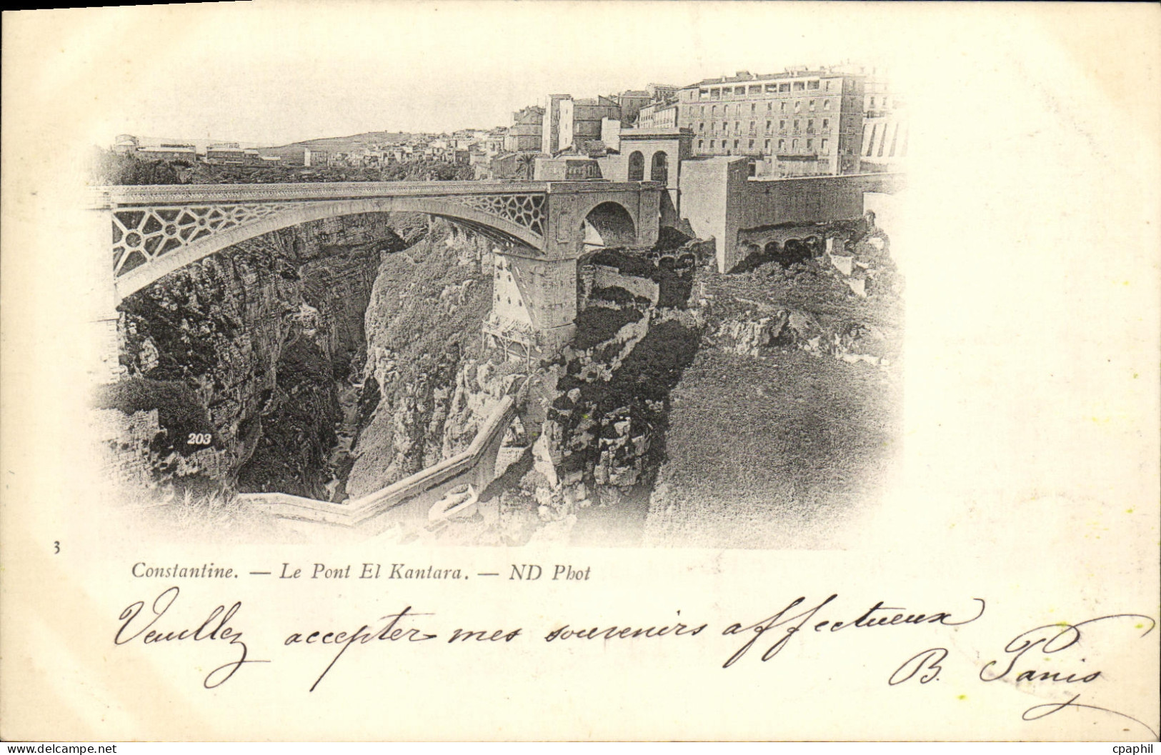 CPA Constantine Le Pont El Kantara