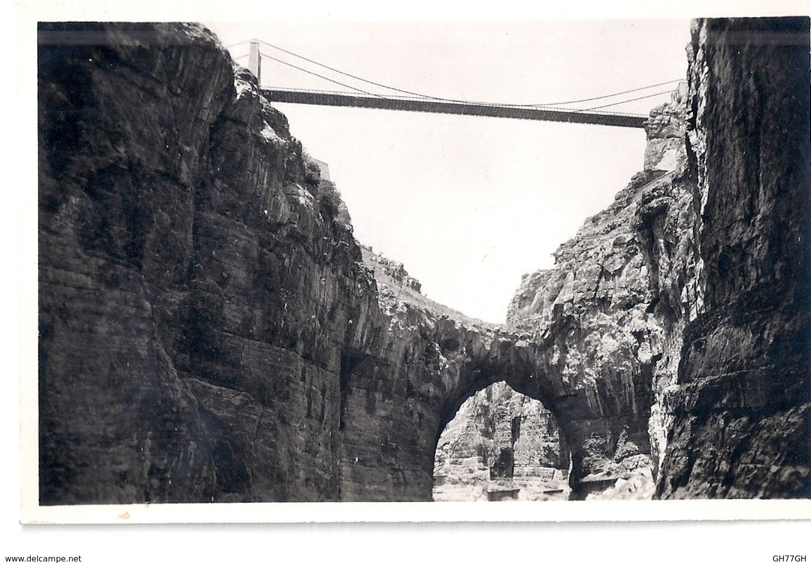 CPA CONSTANTINE -passerelle de sidi m'cid