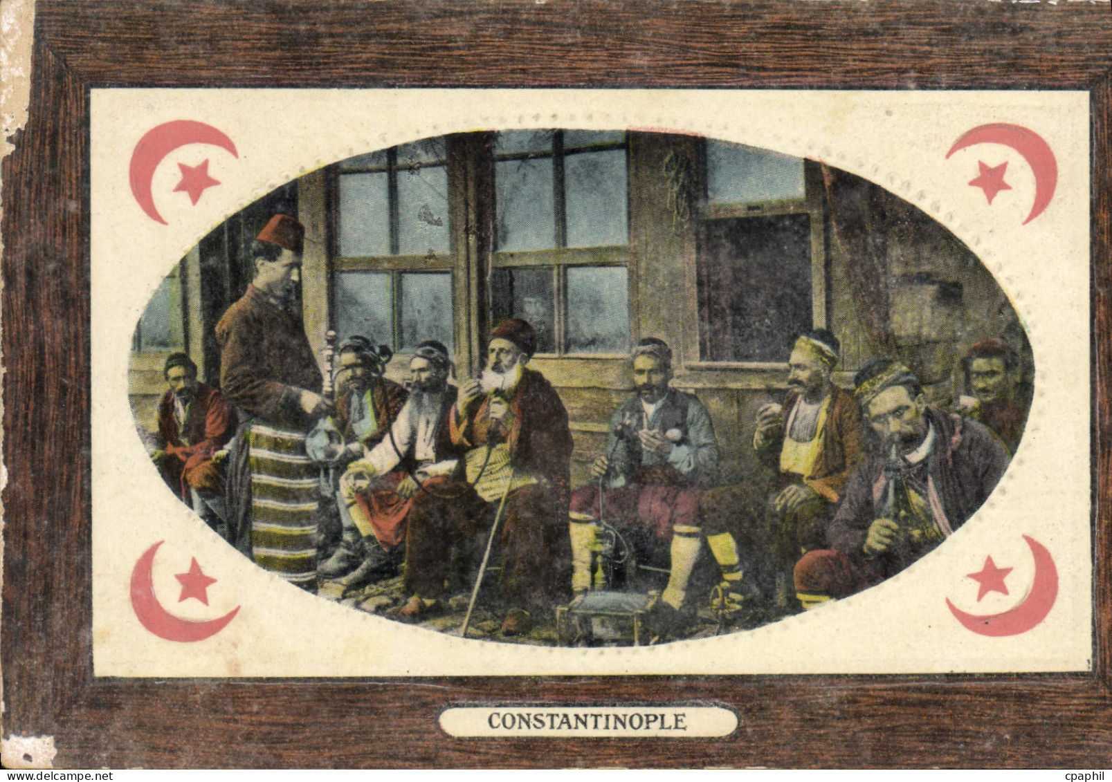 CPA Constantinople Hommes Folklore