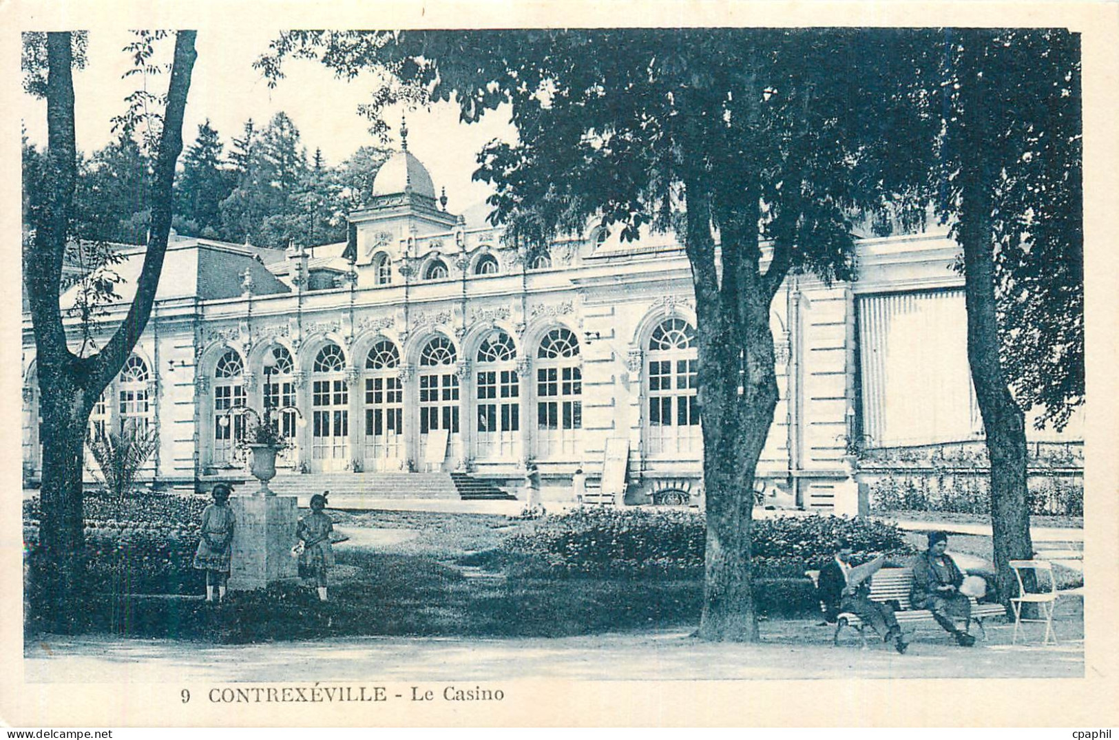 CPA Contrexeville Le Casino