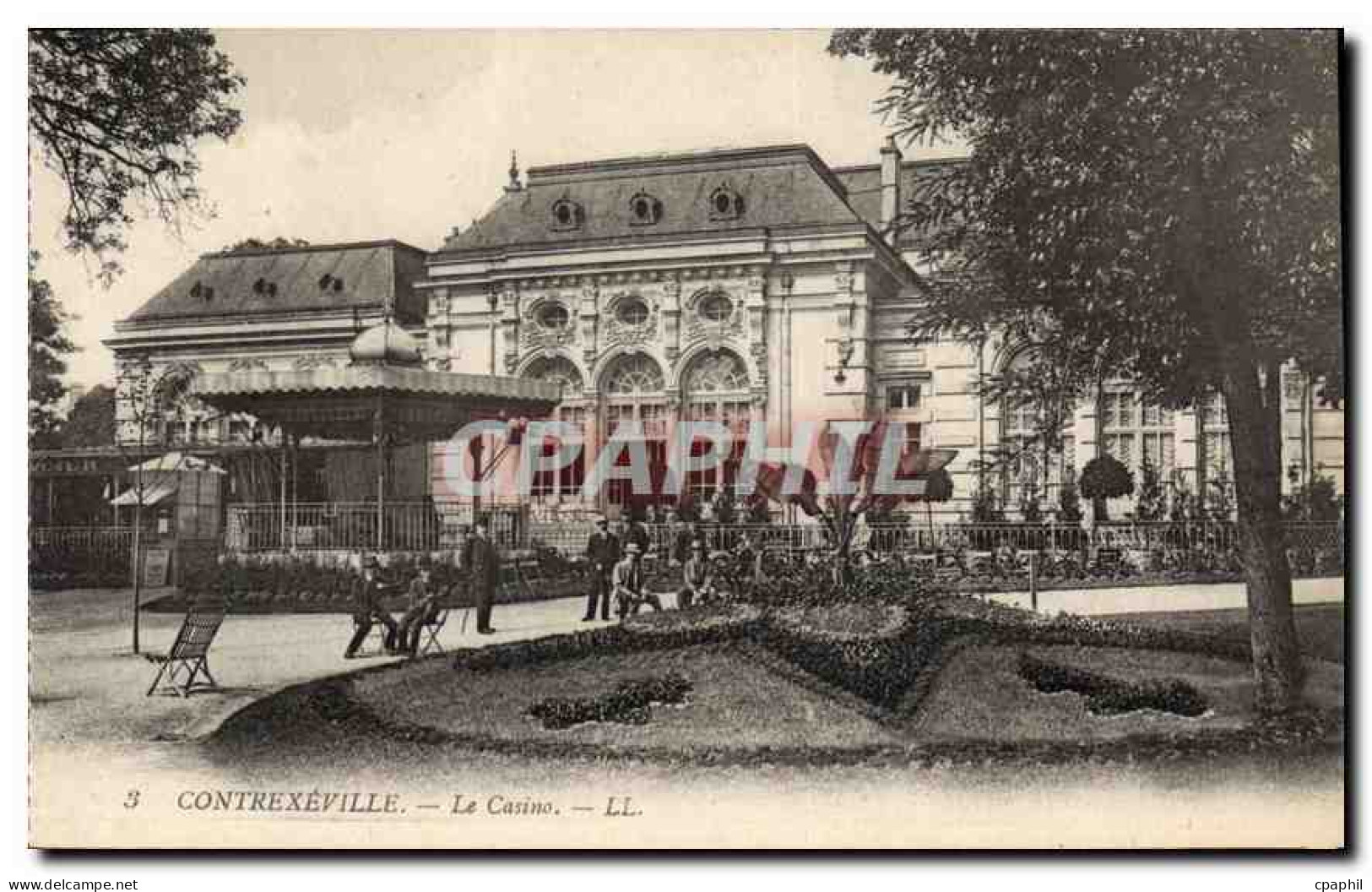 CPA Contrexeville Le Casino
