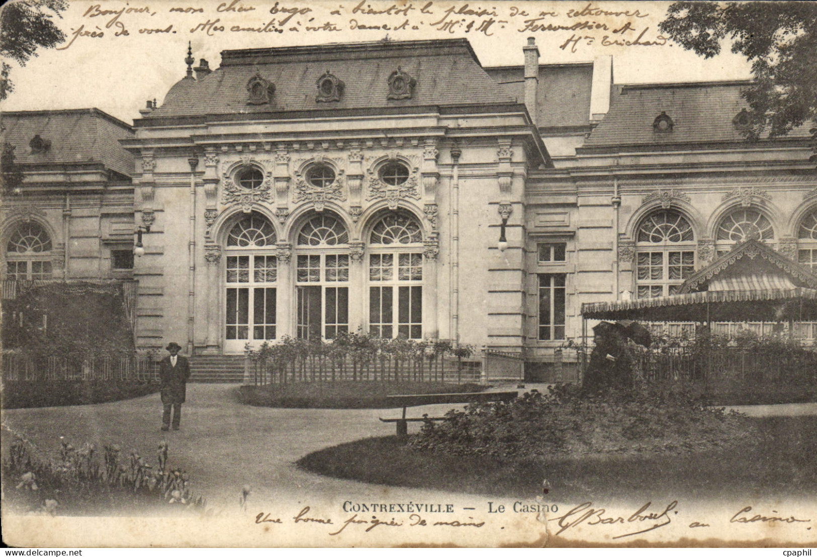 CPA Contrexeville Le Casino
