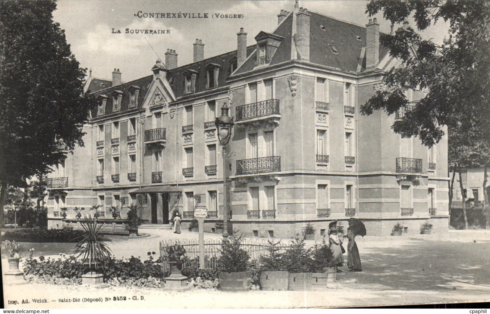 CPA Contrexeville (Vosges) La Souveraine