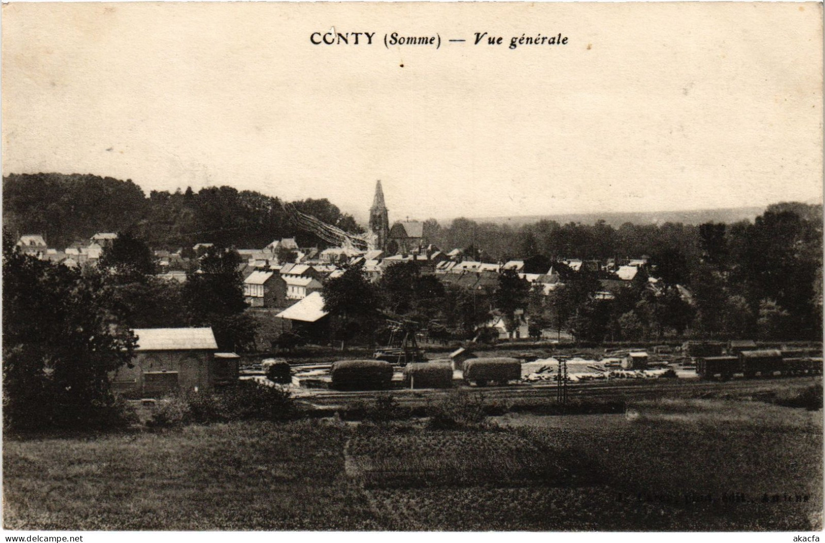 CPA Conty Grande Rue (1497748)