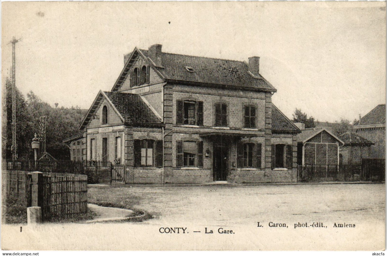 CPA Conty vue generale (1497747)
