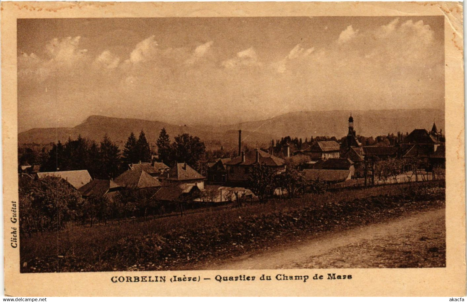 CPA Corbelin - Quartier du Champ de Mars FRANCE (961824)