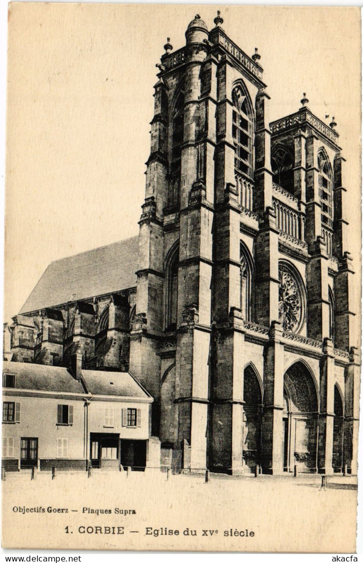 CPA Corbie eglise (1498891)