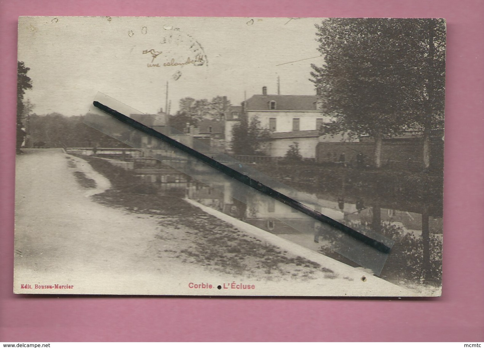 CPA  - Corbie - L'écluse