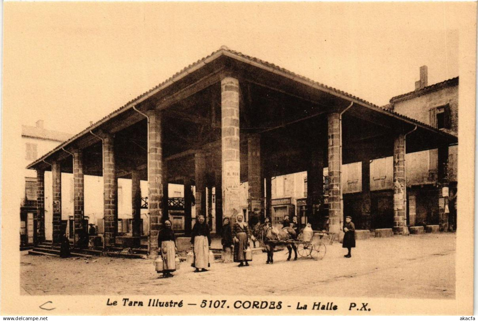 CPA CORDES La Halle (615089)