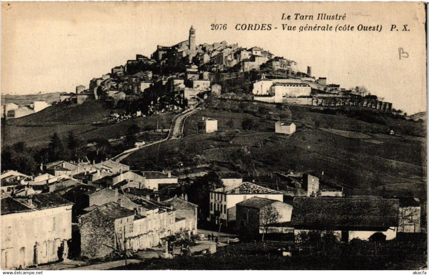 CPA CORDES Vue générale (615129)