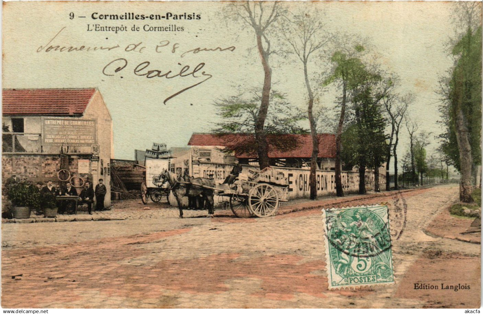CPA CORMEILLES-en-PARISIS - L'Entrepot de Cormeilles (215427)