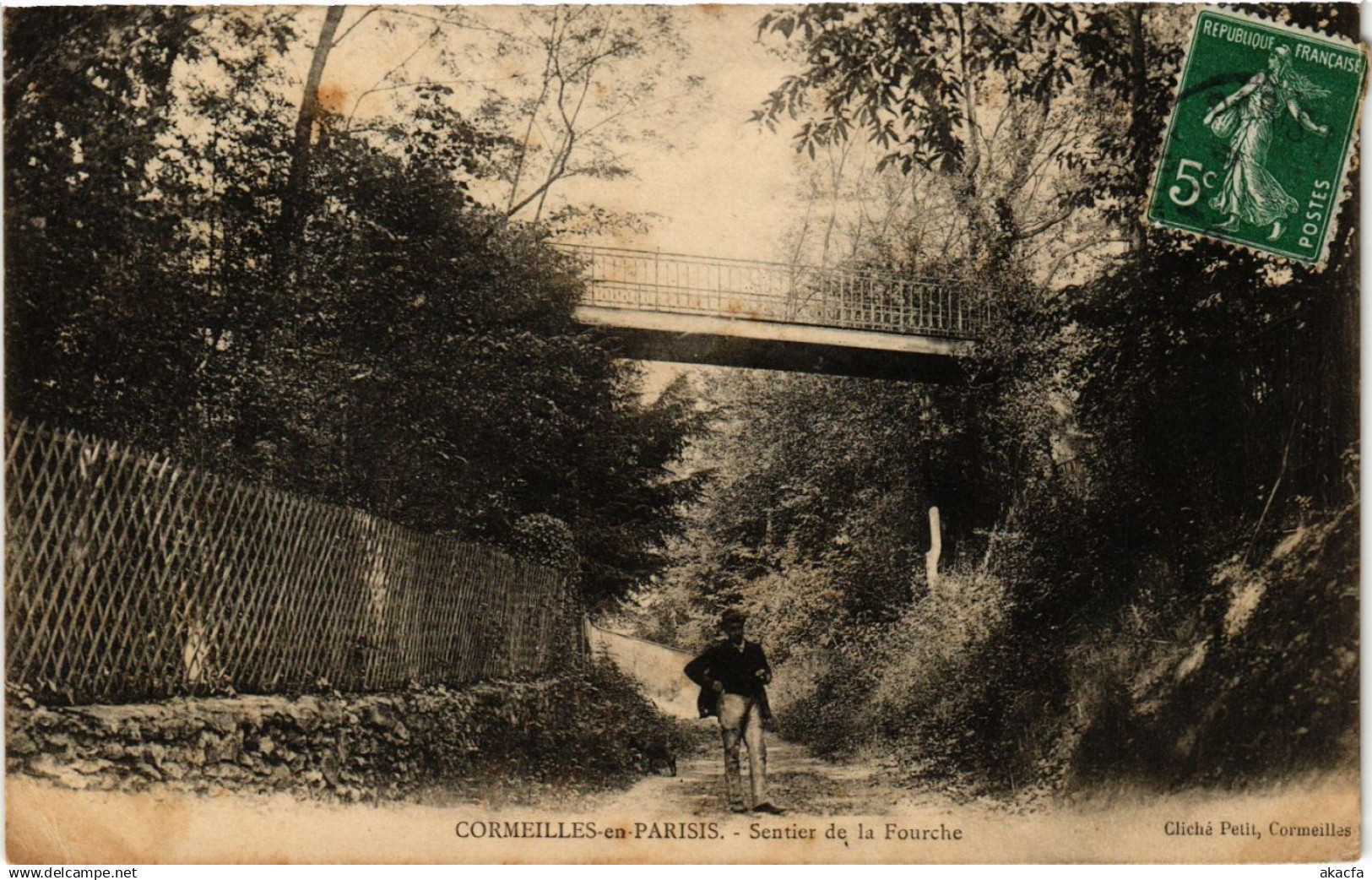 CPA Cormeilles-en-Parisis - Sentier de la Fourche (290266)