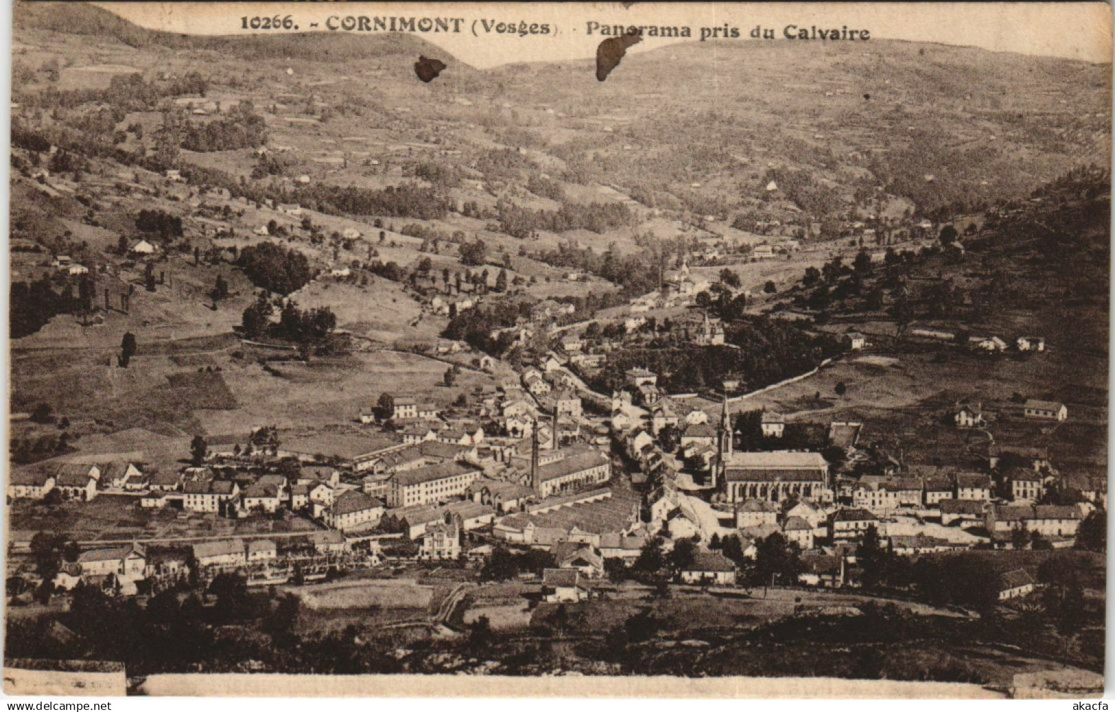 CPA CORNIMONT - Panorama pris (153763)