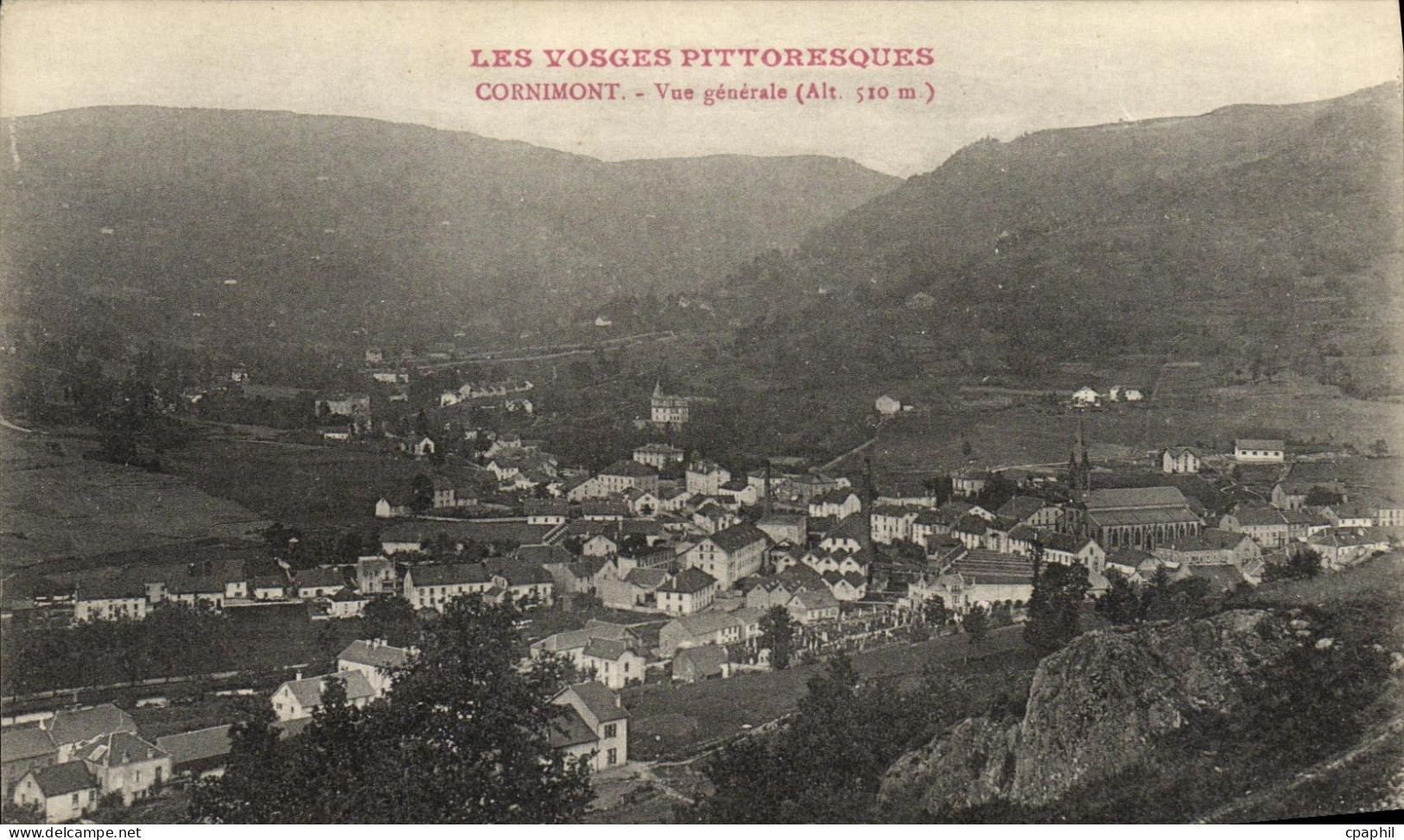 CPA Cornimont Vue Generale