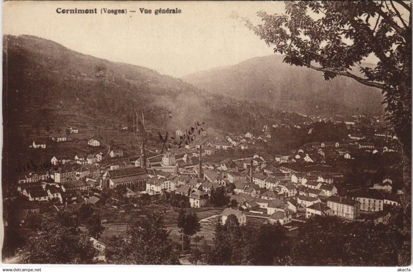 CPA CORNIMONT - Vue générale (153767)