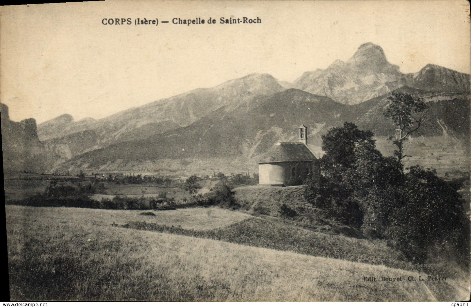 CPA Corps Chapelle De Saint Roch