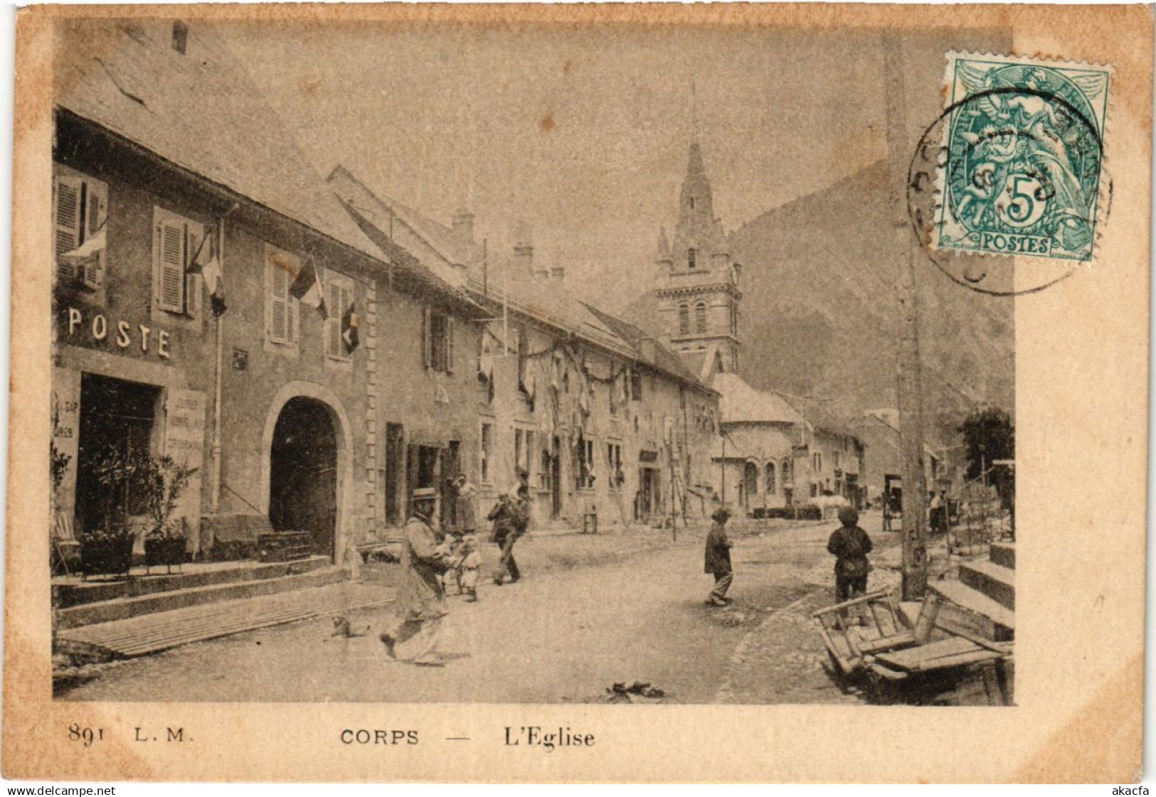 CPA CORPS - L'Église (392243)
