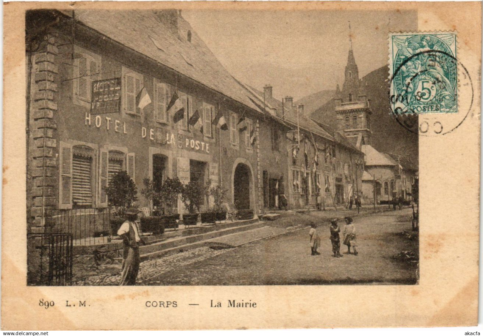 CPA CORPS - La Mairie (392247)