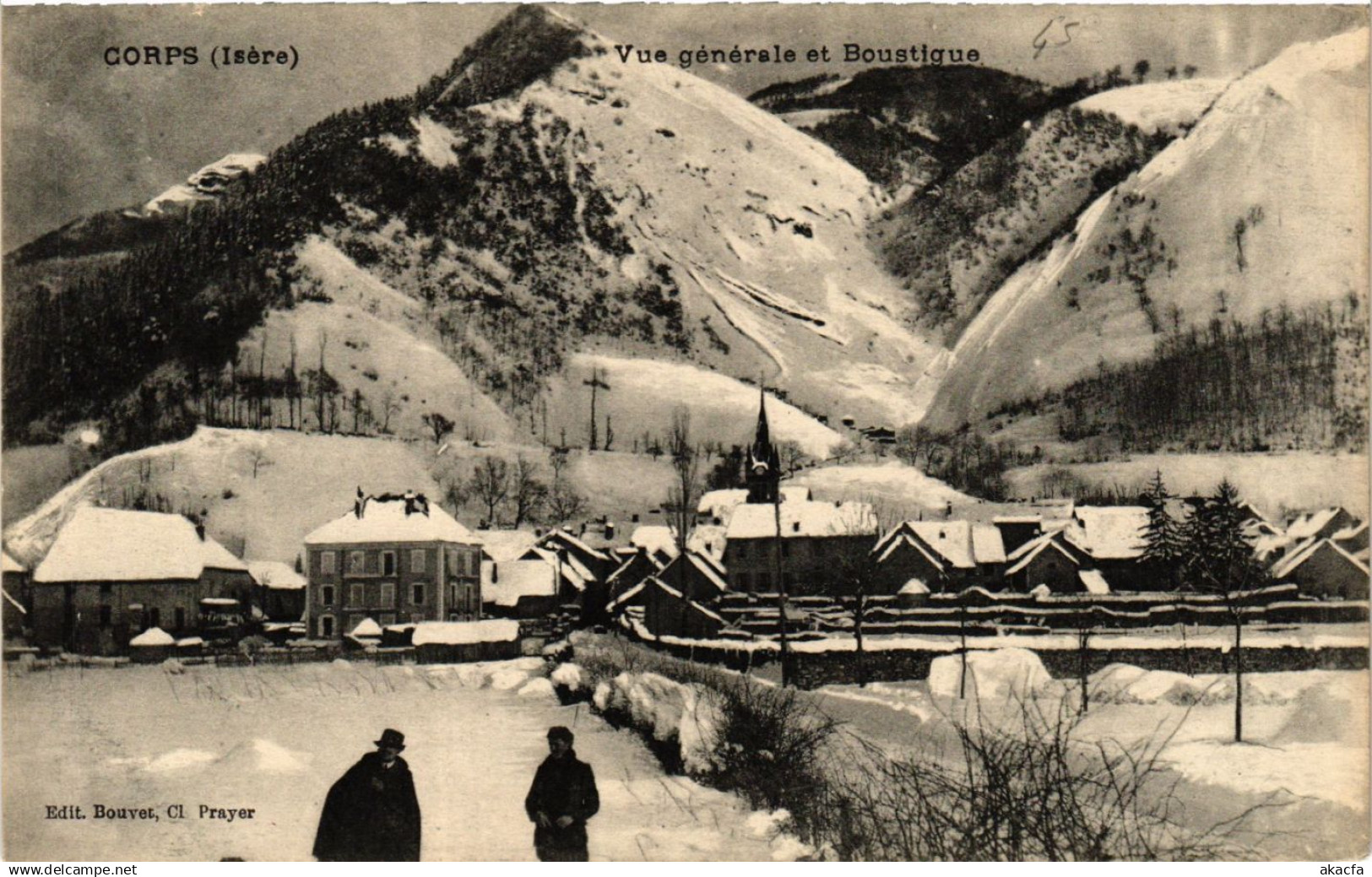 CPA CORPS - Vue générale et Boustigue (434727)