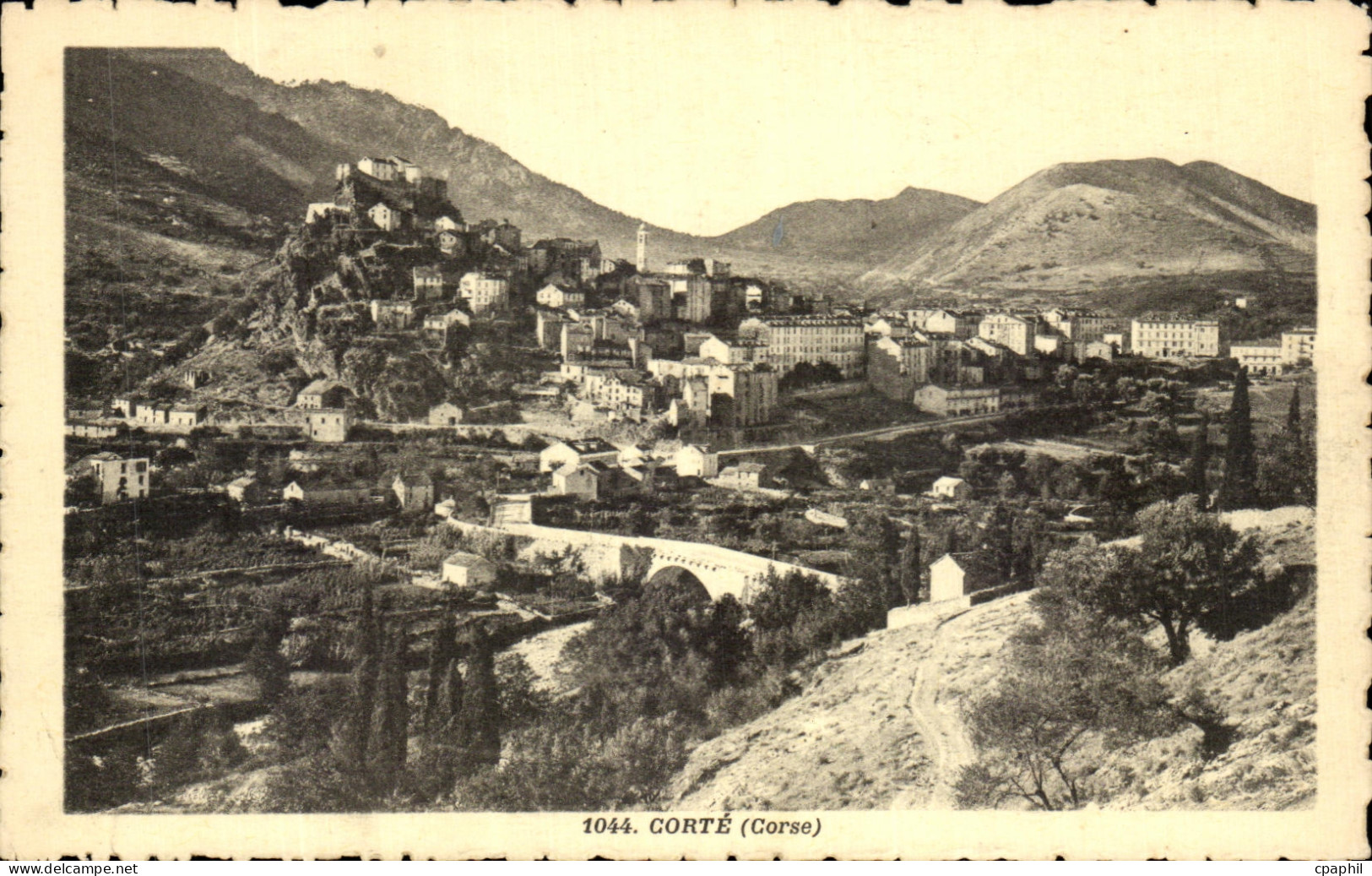 CPA Corte Corse Corsica