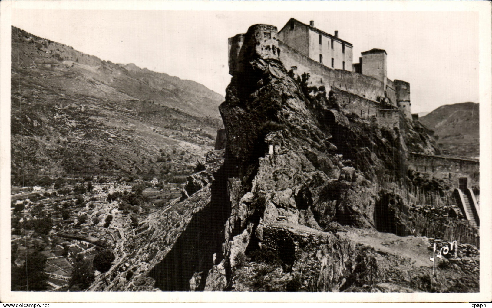 CPA Corte (Corse) La citadelle