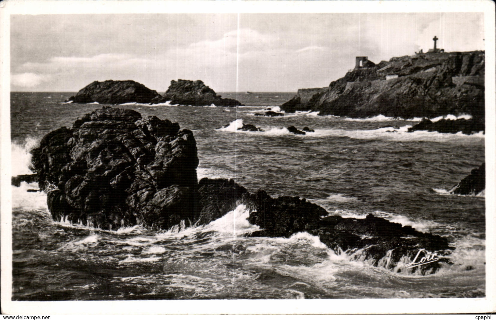 CPA Cote D Emeraude Saint Lunaire Pointe du Decolle