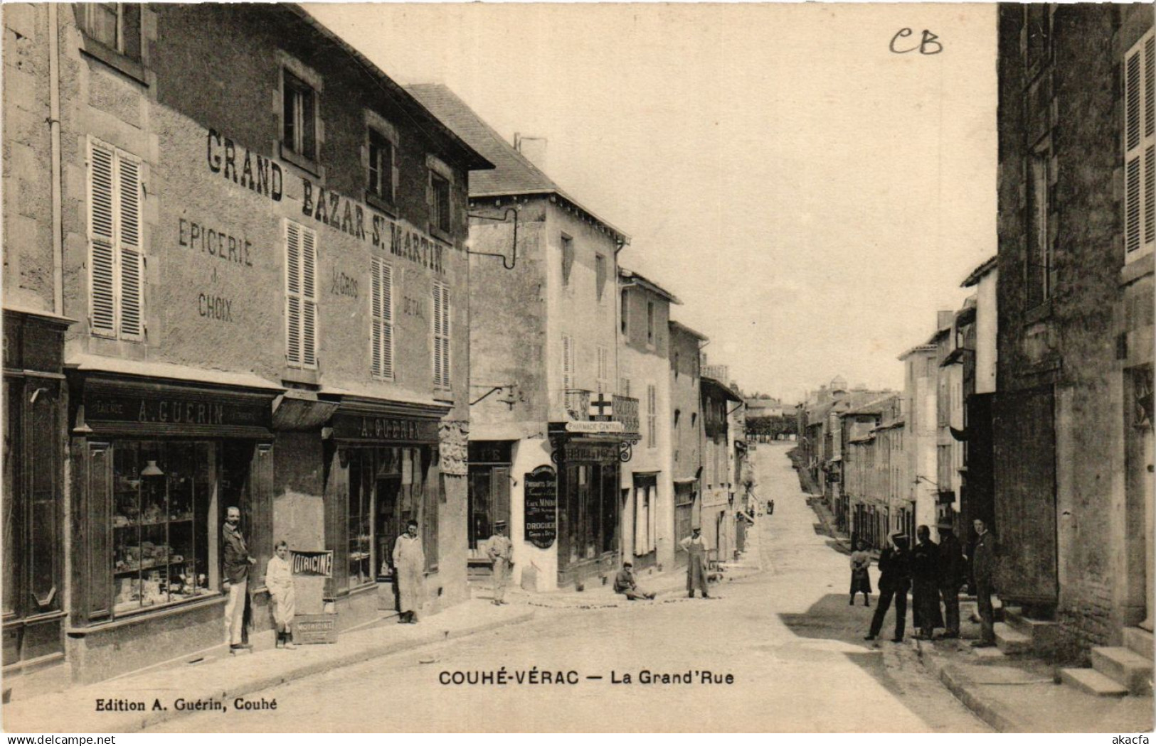 CPA COUHE-VERAC - La Grand Rue (365910)
