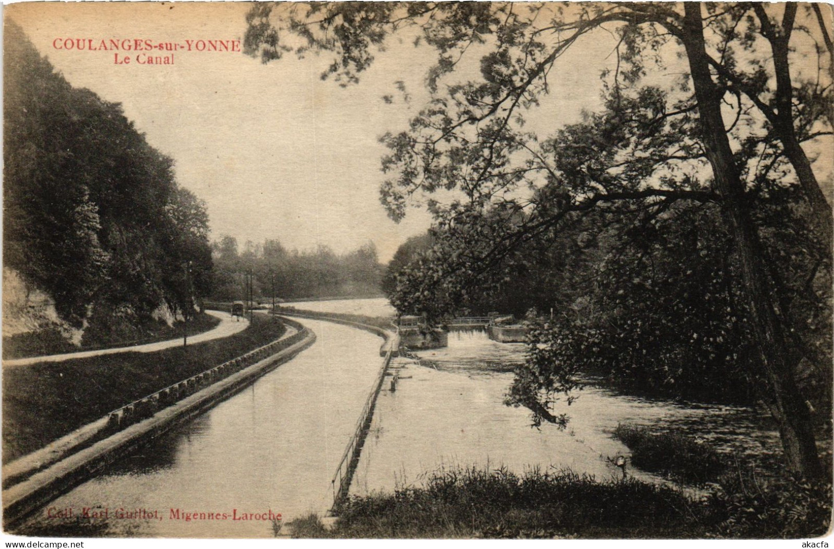 CPA Coulanges sur Yonne le Canal (1478352)
