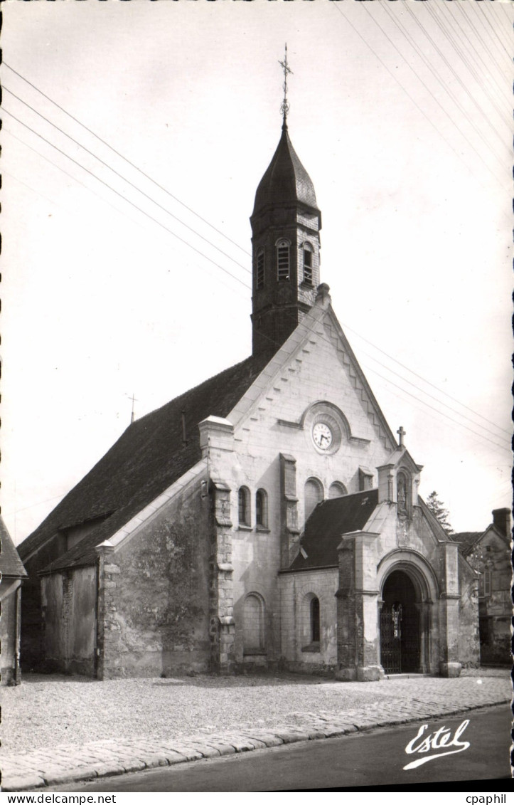 CPA Coulombs Eglise Saint Cheron