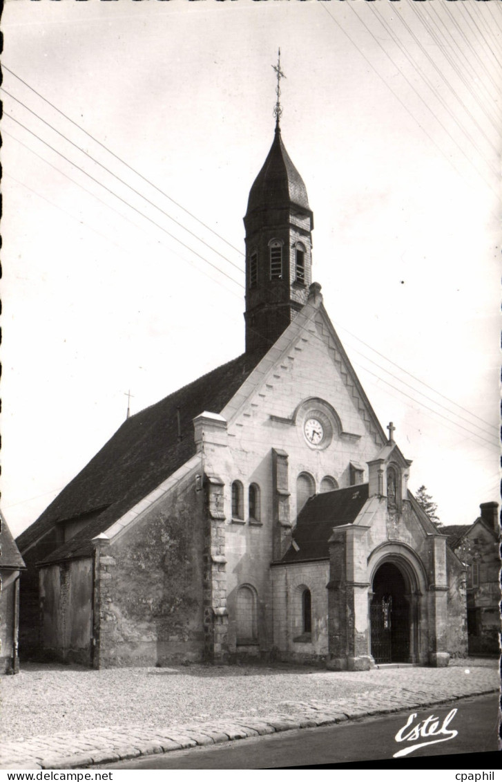 CPA Coulombs Eglise Saint Cheron