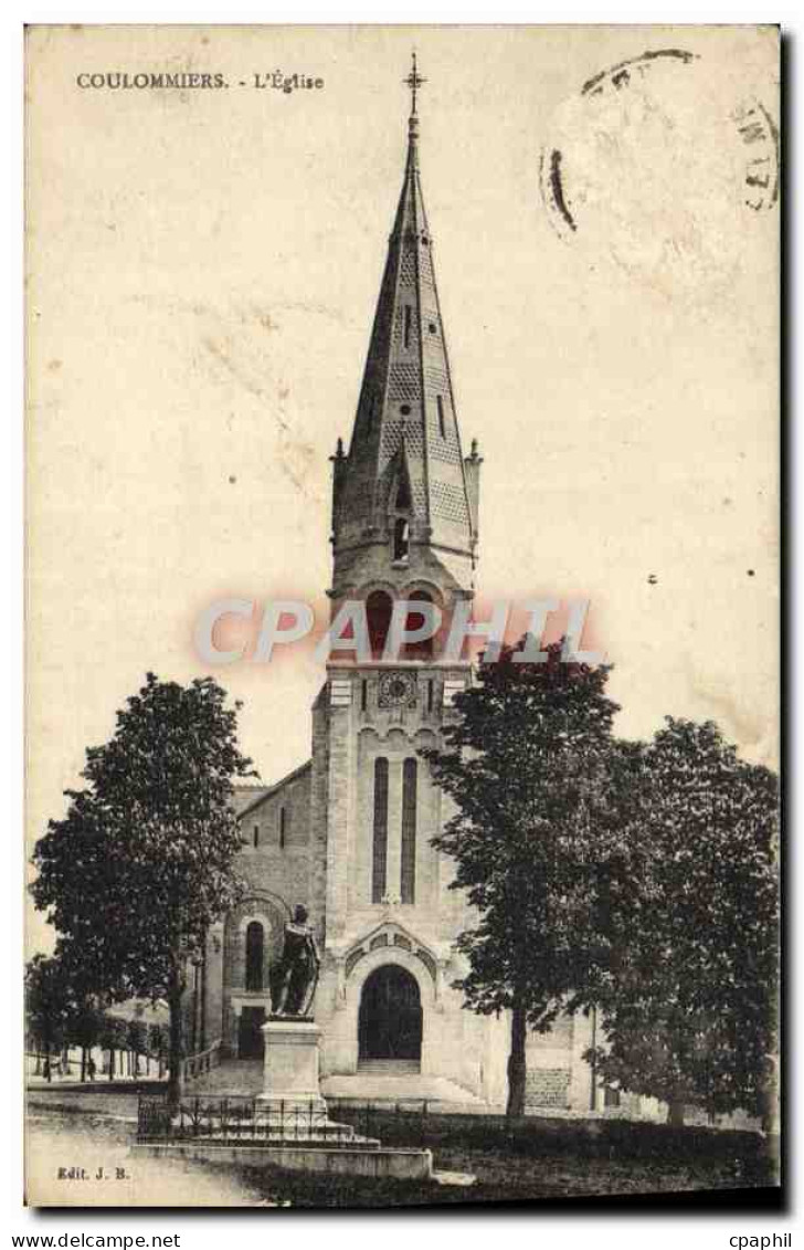 CPA Coulommiers L'Eglise