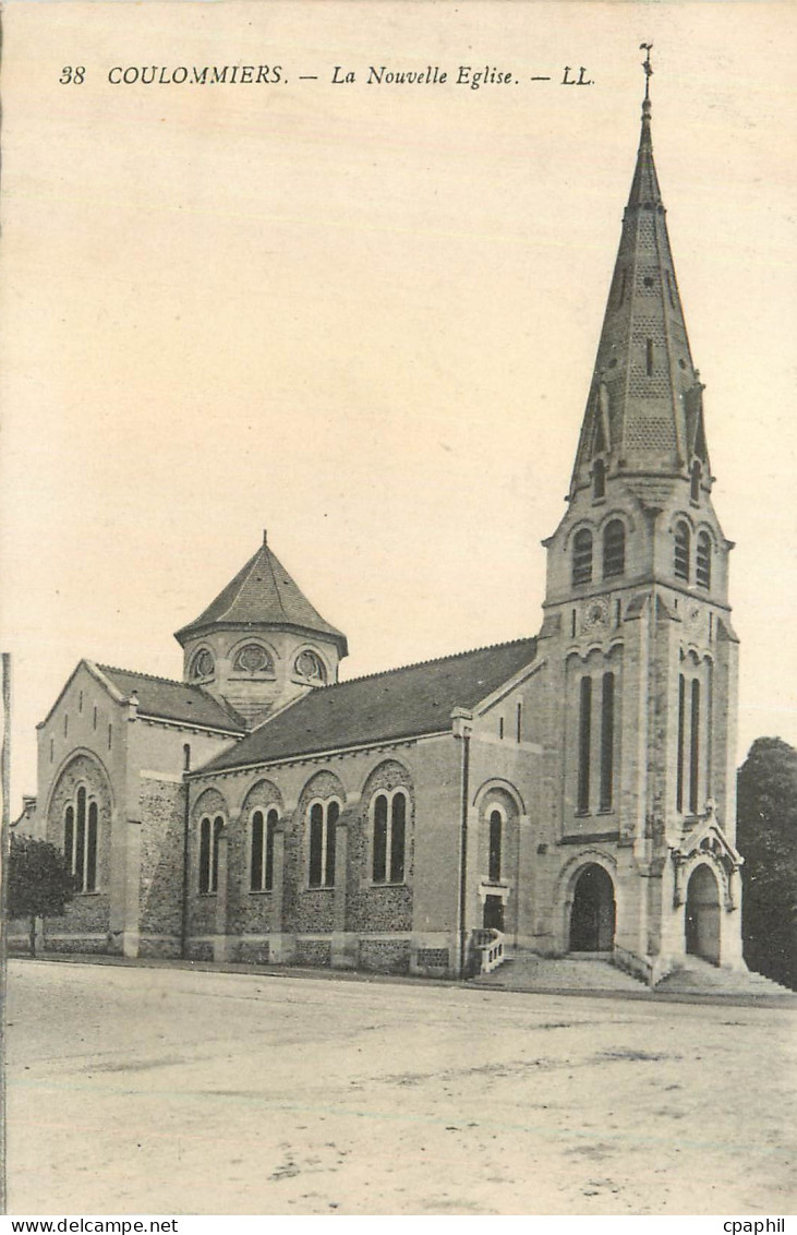 CPA Coulommiers la Nouvelle Eglise