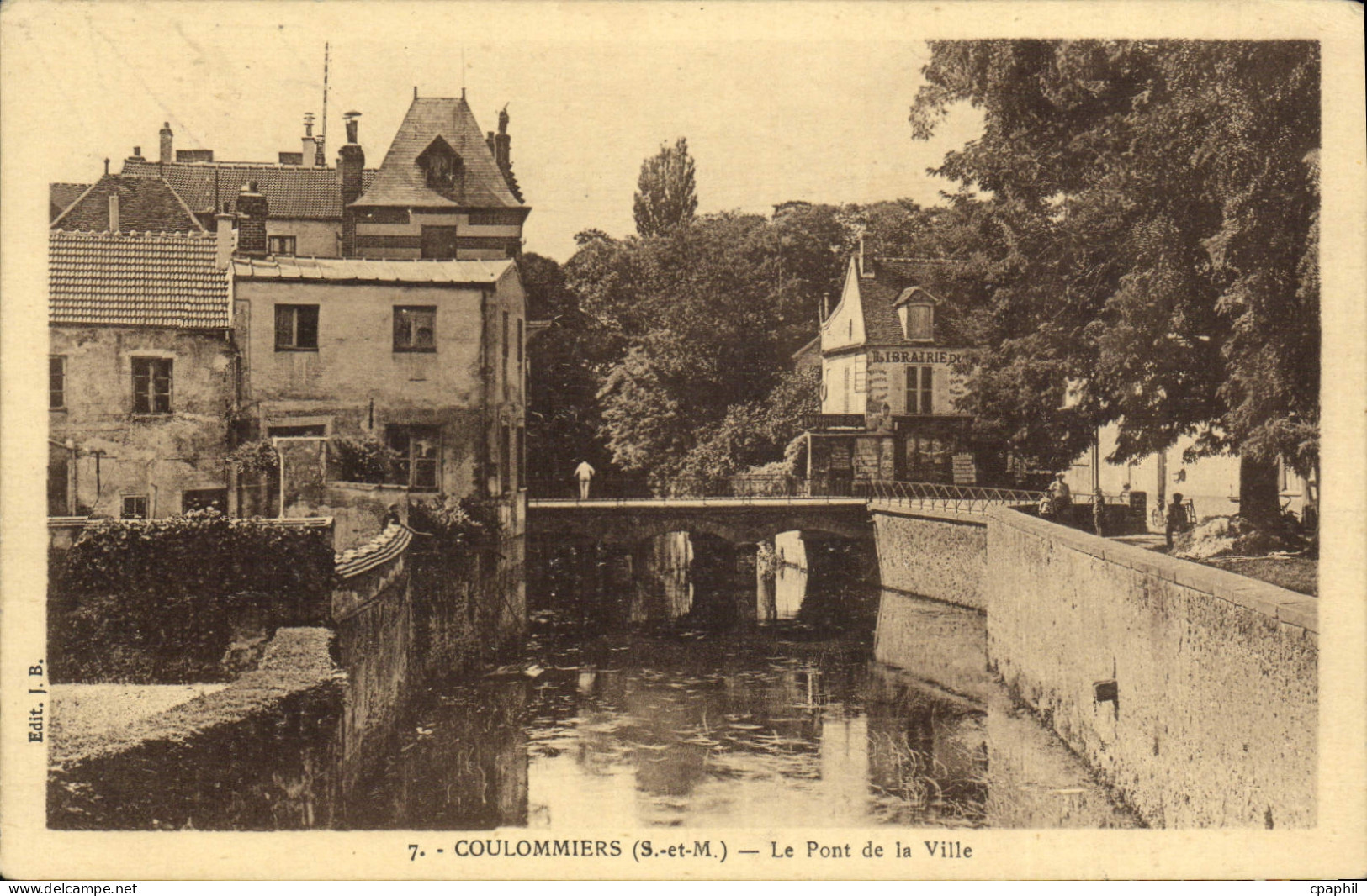 CPA Coulommiers Le Pont De la Ville
