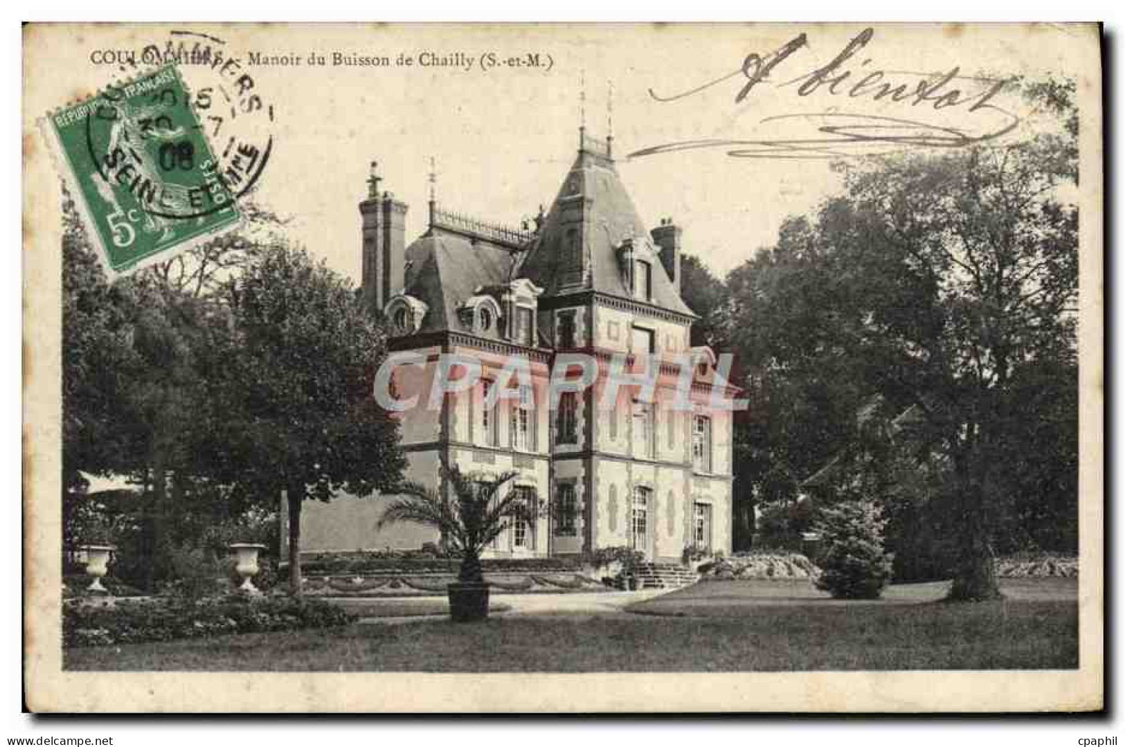 CPA Coulommiers Manoir Du Buisson De Chailly