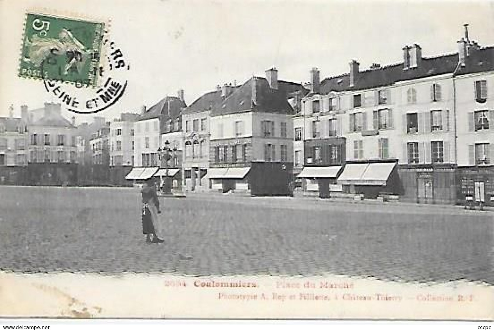 CPA Coulommiers Place du Marché