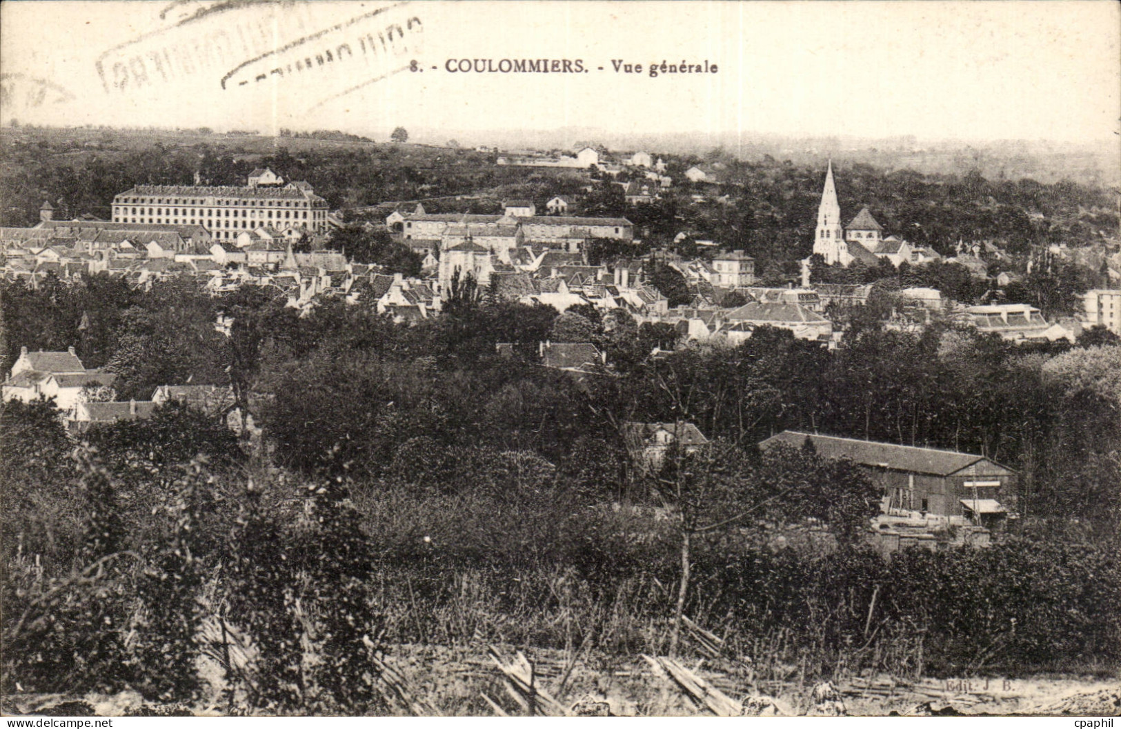 CPA Coulommiers Vue generale