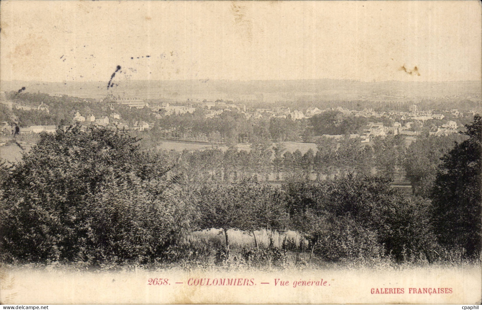 CPA Coulommiers Vue generale