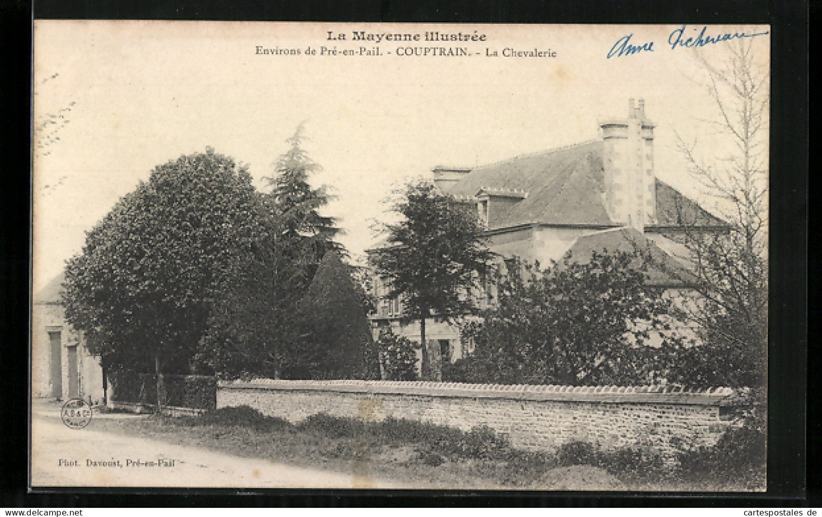 CPA Couptrain, La Chevalerie