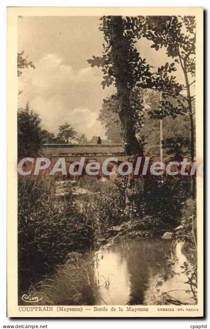 CPA Couptrain Mayenne Bords De La Mayenne