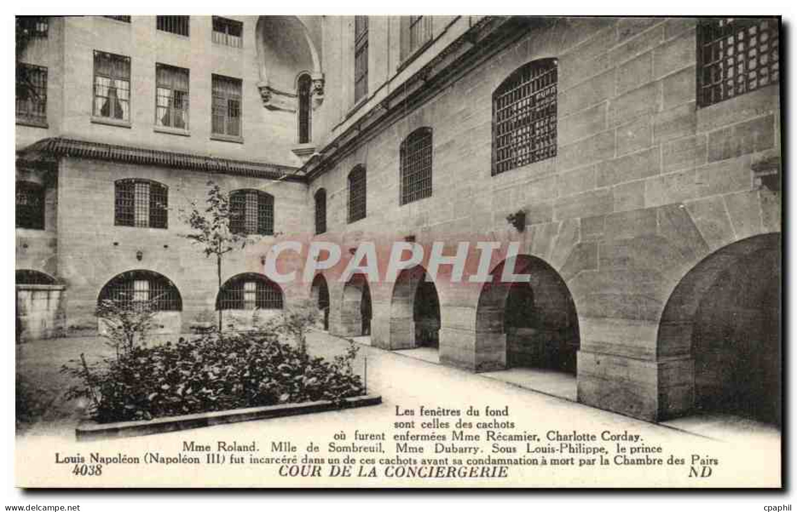 CPA Cour de la Conciergerie Paris