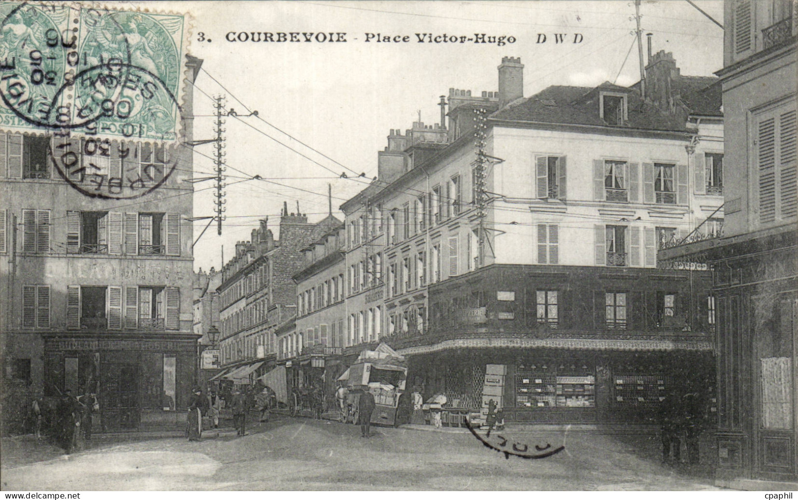 CPA Courbevoie Place Victor Hugo