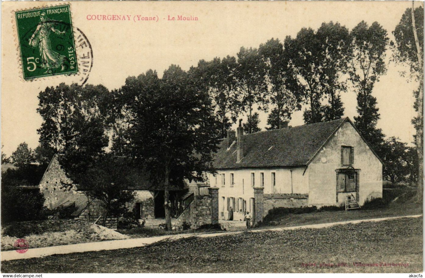 CPA Courgenay - Le Moulin FRANCE (961232)